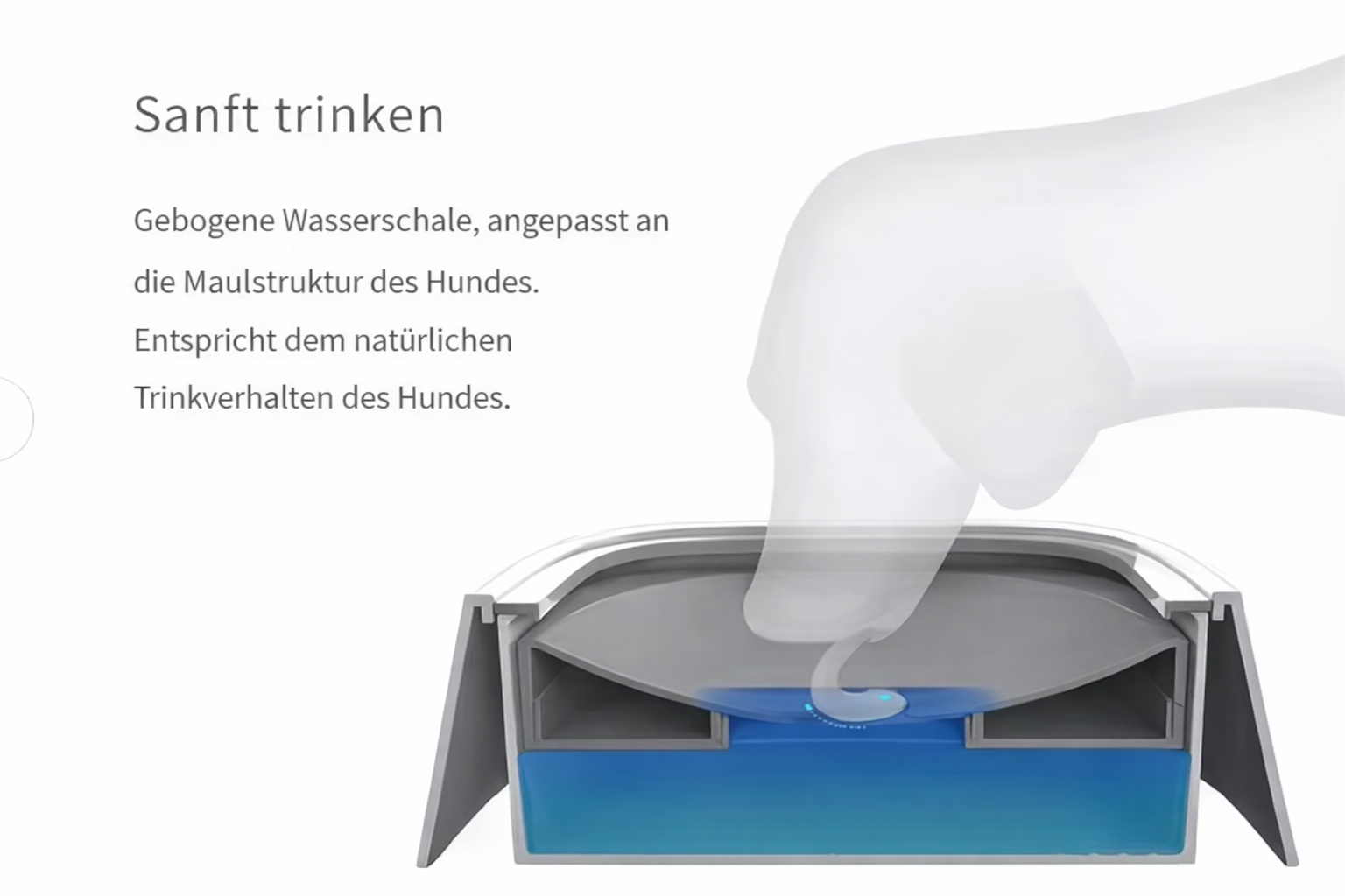 FLOATING BOWL - Anti-Spritz Elspet Wassernapf